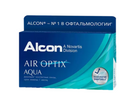 Alcon Air Optix aqua контактные линзы плановой замены, BC=8.6 d=14.2, D(-1.00), 6 шт.
